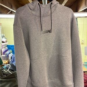 American Eagle Outfitters Gray Hoodie Sweater